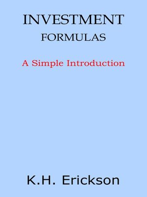 cover image of Investment Formulas